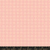 Image of Paper Cuts 2 Dots Peach Puff quilting cotton fabric by Ruby Star Society for Moda Fabrics. Features dots on a pink background. Cute Little Fabric Shop.