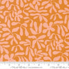 Image of True to Hue Obsura Marmalade quilting cotton fabric by Alli K Design for Moda Fabrics. Features flowers on an orange background. Cute Little Fabric Shop.