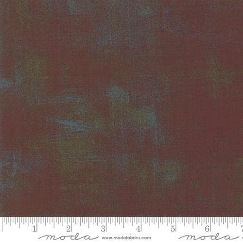 Image of Grunge Basics Hot Cocoa quilting cotton fabric by Moda for Moda Fabrics. Features printed texture on a brown background. Cute Little Fabric Shop.