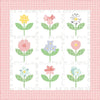 Vintage Flowers Quilt Kit - Egg Hunt by J.Wecker Frisch Riley Blake - Quilt Kit -  Quilting Cotton