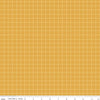 Bee Plaids Hayride Daisy Yellow Plaid Fabric C12027 - Lori Holt Riley Blake Quilting Cotton Fabric