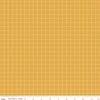 Bee Plaids Hayride Daisy Yellow Plaid Fabric C12027 - Lori Holt Riley Blake Quilting Cotton Fabric