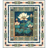 Pond Beauty Quilt Kit Floral Fabric - FORSL KIT 7133A - QT Fabrics Quilting Cotton Fabric
