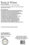 Boots & Stripes Quilt PATTERN Patriotic Pattern - Moda Fabrics - INSTRUCTIONS Only
