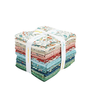 Ambleside Fat Quarter Bundle Floral Fabric - FQ-17110-22 - 22-piece Precut - Riley Blake Quilting Cotton Fabric