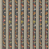 Image of Turbo Tykes Border Stripe Smoke quilting cotton fabric by Morris Creative Group for QT Fabrics. Features stripes on a gray background. Cute Little Fabric Shop.