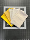 2 Yard REMNANT BUNDLE Mix Yellow Basic Fabric - Riley Blake Designs - Polka Dot - Quilting Cotton Fabric