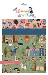 A Spoonful of Sugar 2.5" Rolie Polie Mary Poppins Fabric - RP-17080-40 - 40-Piece Precut - Riley Blake Quilting Cotton Fabric
