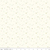 SALE Sparkler Snowflake Cotton Cream SPARKLE Fabric - SC652 - Riley Blake Quilting Cotton Fabric