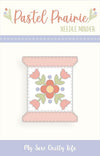 Needleminder Spool Floral Magnet - Moda Fabrics Enamel Needle Minder