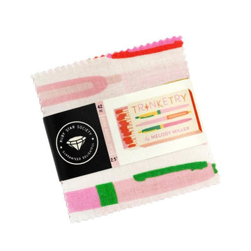Trinketry Mini Charm Pack Ruby Star Society Fabric - RS0109MC - 42-piece Precut - Moda Fabrics Quilting Cotton Fabric