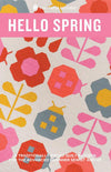 SALE Hello Spring Quilt PATTERN Floral Pattern - Riley Blake - INSTRUCTIONS Only