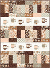 SALE Hot Cocoa Quilt PATTERN Coffee Pattern - Riley Blake Designs - INSTRUCTIONS Only