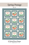SALE Spring Postage Quilt PATTERN Floral Pattern - Riley Blake - INSTRUCTIONS Only