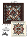 SALE Glorious Quilt PATTERN Geometric Pattern - Riley Blake INSTRUCTIONS Only