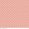 Image of Cowgirl Flower Dots Pink quilting cotton fabric by Echo Park Paper Co. for Riley Blake Designs. Features flowers on a pink background. Cute Little Fabric Shop.