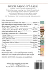 Buckaroo Stars Quilt PATTERN Star Pattern - Riley Blake INSTRUCTIONS Only