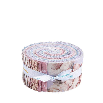 Daybreak on the Prairie 2.5" Rolie Polie Floral Fabric - RP-17680-40 - 40-pieces Precut - Riley Blake Quilting Cotton Fabric