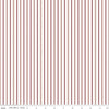 Image of Daybreak on the Prairie Track Stripe Rose quilting cotton fabric by Modern Prairie for Riley Blake Designs. Features stripes on a pink background. Cute Little Fabric Shop.
