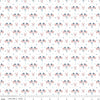 Image of Firework Fields Flags White quilting cotton fabric by Gracey Larson for Riley Blake Designs. Features american flags on a white background. Cute Little Fabric Shop.