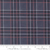 Image of America 250 Years Plaid Patriot Blue quilting cotton fabric by Deb Strain for Moda Fabrics. Features plaid on a blue background. Cute Little Fabric Shop.