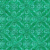 Creepin' It Real Scroll Medallion Green Halloween Fabric - 30392 - QT Fabrics - Quilting Cotton Fabric