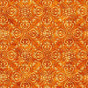 Creepin' It Real Scroll Medallion Pumpkin Orange Halloween Fabric - 30392 - QT Fabrics - Quilting Cotton Fabric