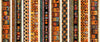 Creepin' It Real Halloween Stripe Multi Orange Striped Fabric - 30386 - QT Fabrics Quilting Cotton Fabric