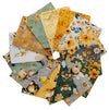 Buzz, Buzz, Buzz Fat Quarter Bundle Bee Fabric - FATQU BZBZ 3PKH - 14-pieces Precut - QT Fabrics Quilting Cotton Fabric