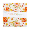 Peach Cobbler 10" Stacker Floral Fabric - 10-17420-42 - 42-piece Precut - Riley Blake Quilting Cotton Fabric