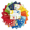 Summer's in Town Fat Quarter Bundle Summer Fabric - FQ-17530-21 - 21-Piece Precut - Riley Blake Quilting Cotton Fabric
