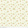 Image of Summer's in Town Floral Cream quilting cotton fabric by Sandy Gervais for Riley Blake Designs. Features flowers on a cream background. Cute Little Fabric Shop.