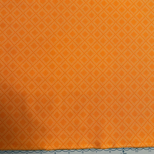 SALE Fall's in Town Grid C13517 Gold - Riley Blake Designs - Thanksgiving Autumn Lattice Squares Geometric - Quilting Cotton Fabric