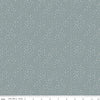 Image of Leo & Savannah Terrain Blue quilting cotton fabric by Deena Rutter for Riley Blake Designs. Features shapes on a gray background. Cute Little Fabric Shop.