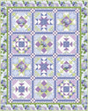 SALE Bouquet of Hydrangeas Block of the Month PATTERN Floral Block Pattern - Riley Blake INSTRUCTIONS Only