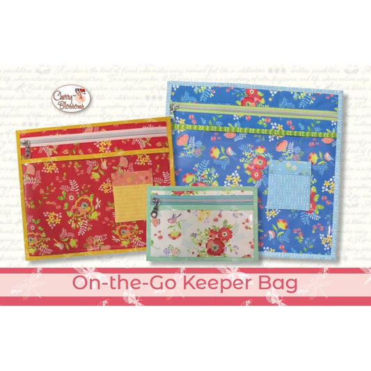 On-The-Go Keeper PATTERN Small Bags Pattern - Riley Blake INSTRUCTIONS Only