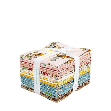 Cowgirl Fat Quarter Bundle Floral Fabric - FQ-17480-21 - 21-piece Precut - Riley Blake Quilting Cotton Fabric