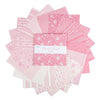 Sweet Pink 10" Stacker Floral Fabric - 10-17410-42 - 42-Piece Precut - Riley Blake Quilting Cotton Fabric