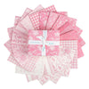 Sweet Pink Fat Quarter Bundle Floral Fabric - 18-piece Precut - Riley Blake Quilting Cotton Fabric