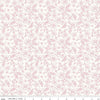 Image of Sweet Pink Floral Cream quilting cotton fabric by My Mind's Eye for Riley Blake Design. Features flowers on a cream background. Cute Little Fabric Shop.