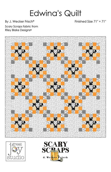 SALE Edwina's Quilt PATTERN Square Pattern - Riley Blake INSTRUCTIONS Only