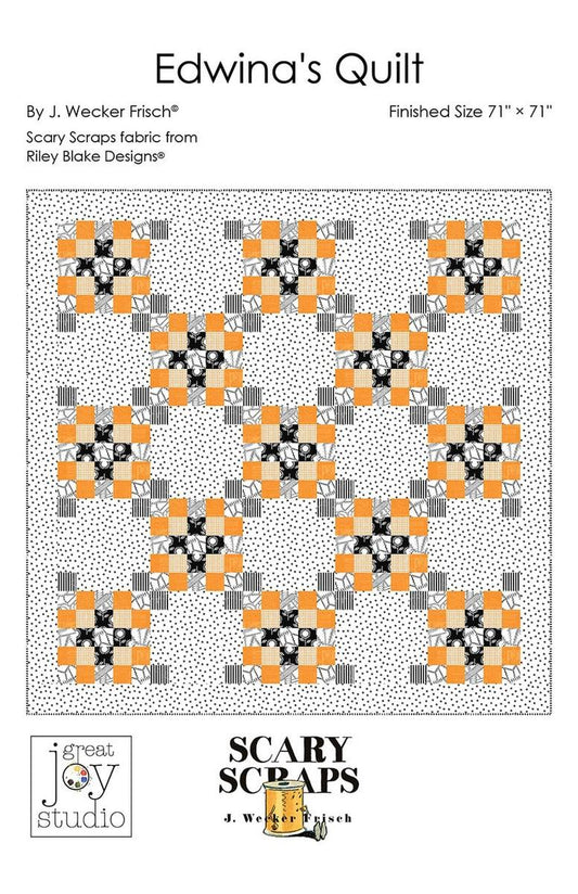 SALE Edwina's Quilt PATTERN Square Pattern - Riley Blake INSTRUCTIONS Only