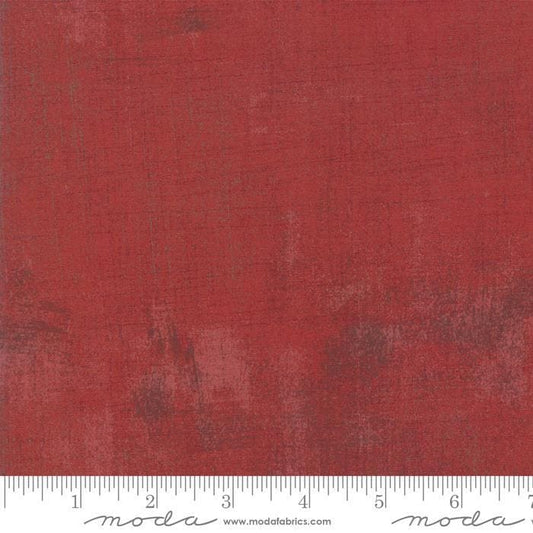 Grunge Basics Romance Red Solid Fabric - 30150 - Moda Fabrics Quilting Cotton Fabric