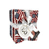 SALE America 250 Years Fat Quarter Bundle Patriotic Fabric - 56180AB - 24-piece Precut - Moda Fabrics Quilting Cotton Fabric