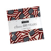 America 250 Years Charm Pack Patriotic Fabric - 56180PP - 42-piece Precut - Moda Fabrics Quilting Cotton Fabric