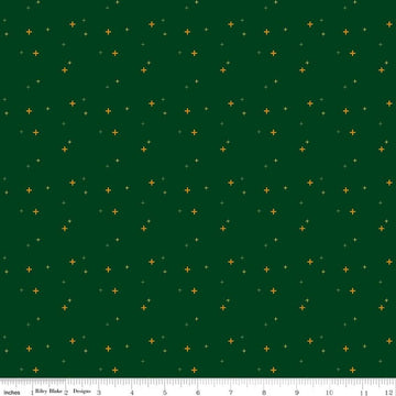 SALE Sparkler Christmas Green SPARKLE Fabric - SC650 - Riley Blake Quilting Cotton Fabric