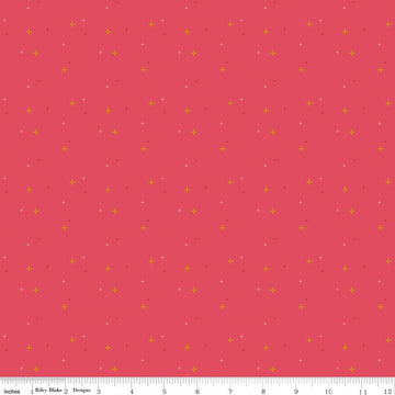 SALE Sparkler Tea Rose Pink SPARKLE Fabric - SC650 - Riley Blake Quilting Cotton Fabric