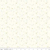 SALE Sparkler Star Vintage White Cream SPARKLE Fabric - SC651 - Riley Blake Quilting Cotton Fabric