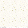 SALE Sparkler Heart Cloud Cream SPARKLE Fabric - SC653 - Riley Blake Quilting Cotton Fabric
