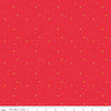 SALE Sparkler Heart Riley Red SPARKLE Fabric - SC653 - Riley Blake Quilting Cotton Fabric